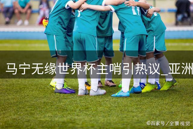 马宁无缘世界杯主哨引热议 亚洲杯或成"卡牌大师"新舞台